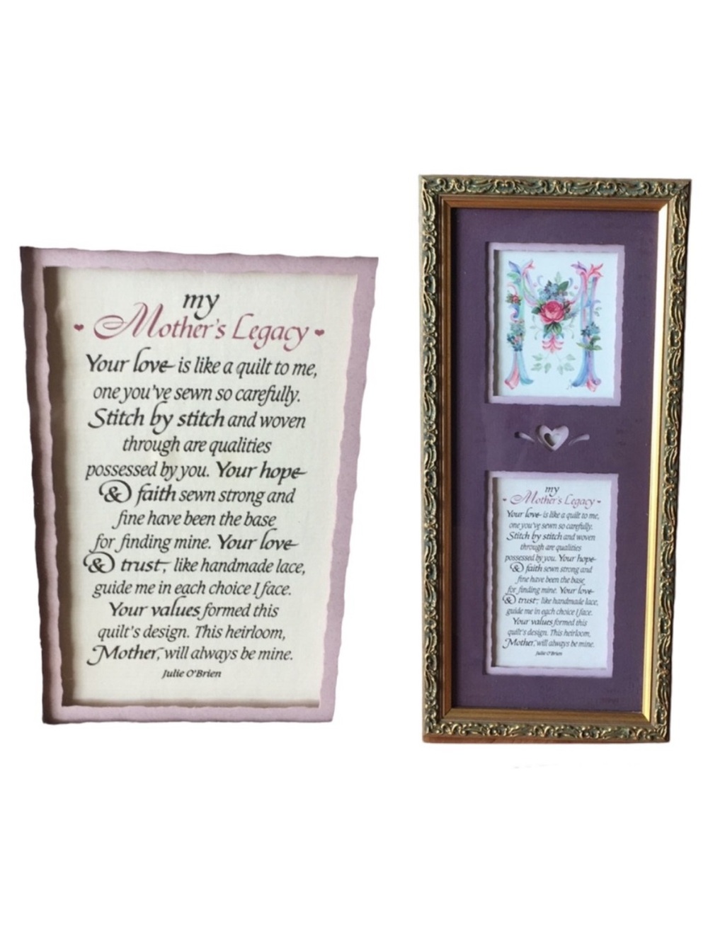 Vintage Imagine Design My Mother’s Legacy